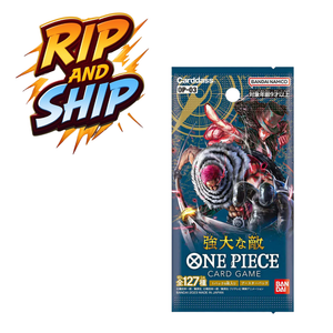 One Piece (OP 03) Pillars of Strength Booster Pack (JP) – RIP & SHIP (Opened Live)