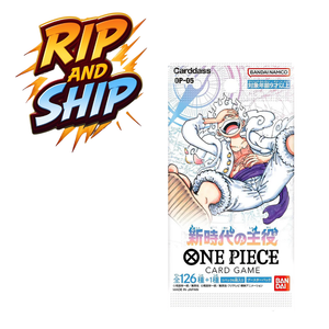 One Piece (OP 05) Awakening of the New Era Booster Pack (JP) – RIP & SHIP (Opened Live)