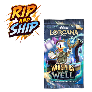 Disney Lorcana Whispers in the Well Booster Pack (ENG)– RIP & SHIP (Opened Live)
