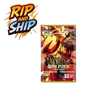 One Piece (PRB 02) Premium Booster Pack (ENG) – RIP & SHIP (Opened Live)