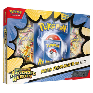 Pokémon Mega Evolution: Ascended Heroes Mega Feraligatr ex Collection Box (4 Pack) (ENG)