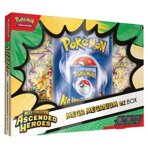 Pokémon Mega Evolution: Ascended Heroes Mega Meganium ex Collection Box (4 Pack) (ENG)