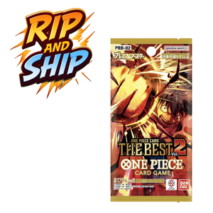 One Piece (PRB 02) Premium Booster Pack (JP) – RIP & SHIP (Opened Live)