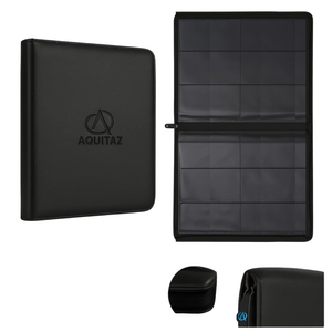 Aquitaz: Collector PSA Graded Card Binder – 6 Pocket (60 Kort) (Svart)