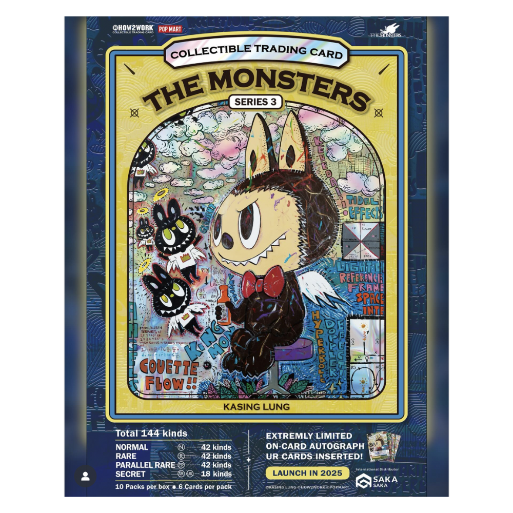 labubu booster box Labubu TCG: Monster Universe Series 3 Collectible Booster Box (10 Pack)