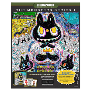 Labubu TCG: The Monster Series 1 Collectible Box (10 Pack)