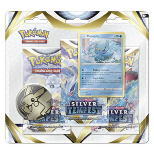Pokémon Sword & Shield: Silver Tempest 3-Pack Blister (Manaphy) (ENG)