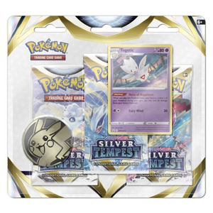 Pokémon Sword & Shield: Silver Tempest 3-Pack Blister (Togetic) (ENG)