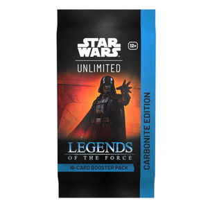 Star Wars Unlimited: Legends of the Force Carbonite Booster Pack (16 Kort) (ENG)