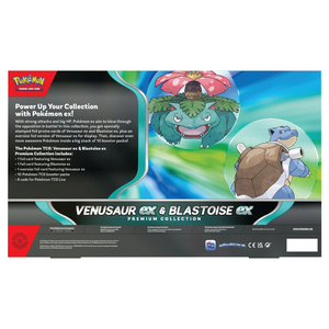 Pokemon Scarlet &amp; Violet: Venusaur ex &amp; Blastoise ex Premium Collection (10 Pack) (ENG)