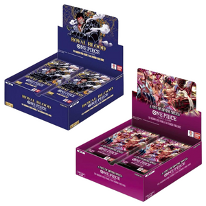 One Piece: OP-10 Royal Blood & OP-11 A Fist of Divine Speed Booster Display Bundle (48 Pack) (ENG)
