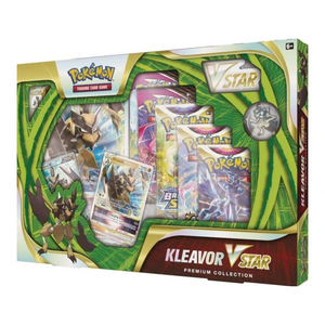 Pokemon Sword &amp; Shield: Kleavor VSTAR Premium Collection Box (5 Pack) (ENG)