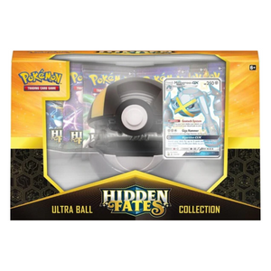 Pokémon Sun &amp; Moon: Hidden Fates Shiny Metagross-GX Ultra Ball Collection Box (10 Pack) (ENG)