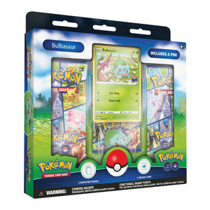 Pokemon Sword &amp; Shield: Bulbasaur Pin Collection Box (3 Pack) (ENG)