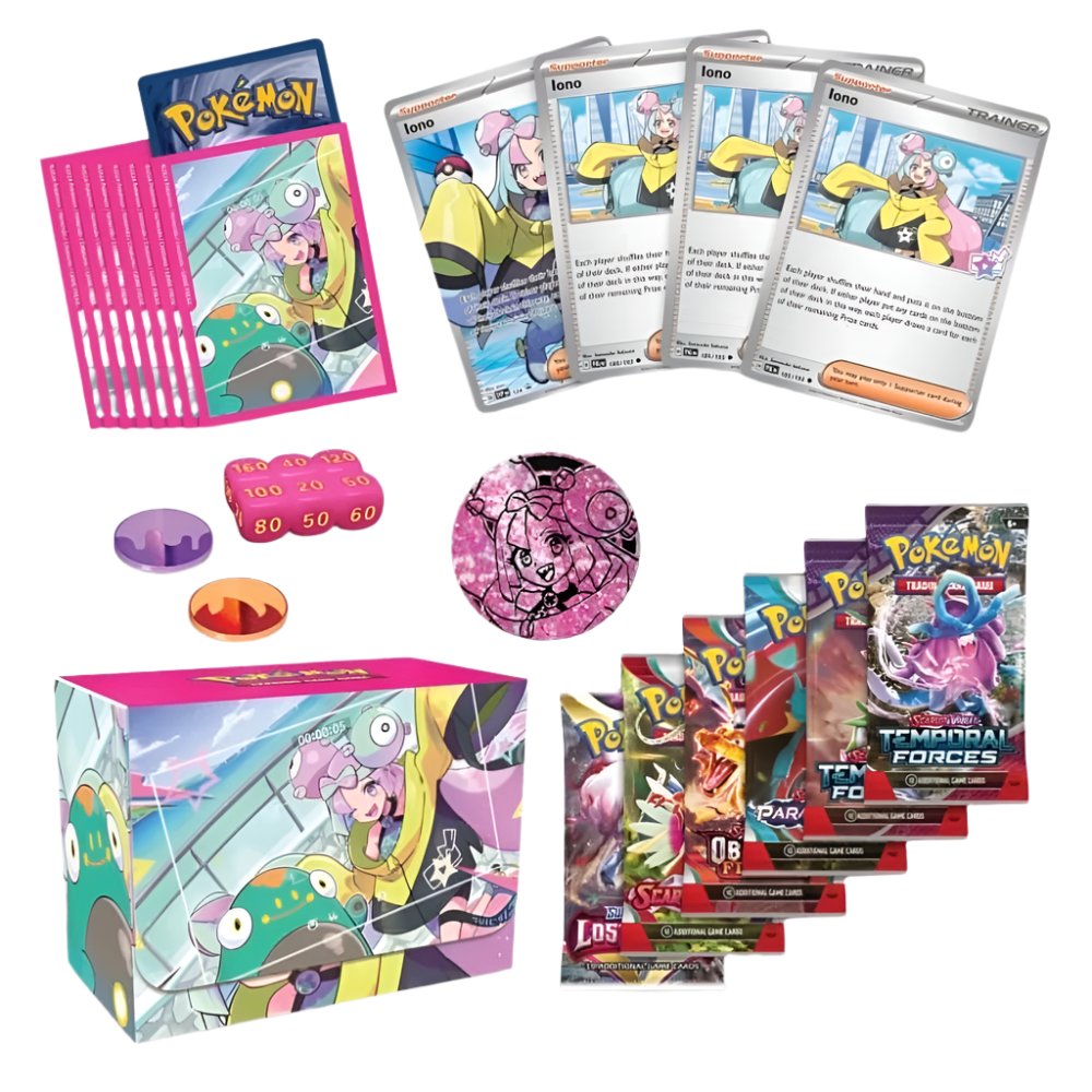 Pokémon Sword & Shield: Iono Premium Tournament Collection Box (6