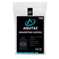Aquitaz GraderTab - Pull Tab Card Sleeves Black (100pcs)
