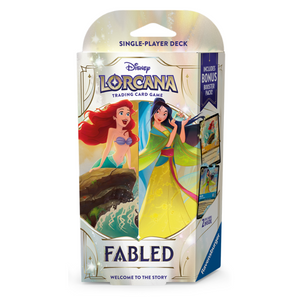 Disney Lorcana: Ariel & Mulan Fabled Starter Deck (60 Kort) (ENG)