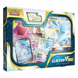 Pokemon Sword &amp; Shield: Glaceon VSTAR Special Collection Box (5 Pack) (ENG)