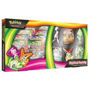 Pokemon Sword &amp; Shield: Mythical Squishy Premium Collection Box (8 Pack) (ENG)