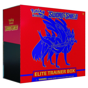 Pokémon Sword & Shield: Zacian Elite Trainer Box (ETB) (8 Pack)
