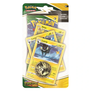 Pokémon Sword &amp; Shield: Evolving Skies Premium Checklane Blister (Luxray) (ENG)