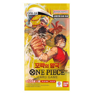 One Piece: Kingdoms of Intrigue (OP04) Booster Pack (6 Cards) (KOR)