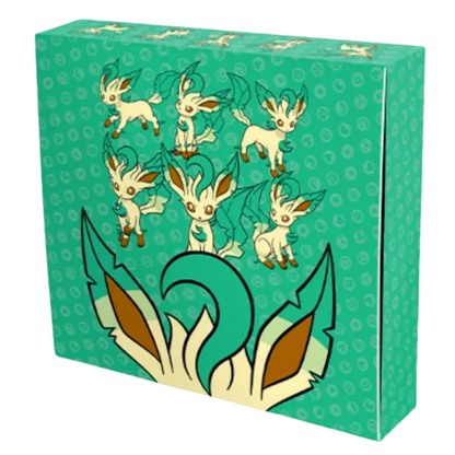 Pokemon Sun &amp; Moon: Eevee GX Leafeon Collection Gift Box (6 Pack) (CH)