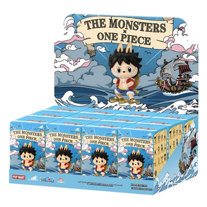 POP MART The Monsters: One Piece Series Figures Blind Box Sealed Case (12 Boxar)