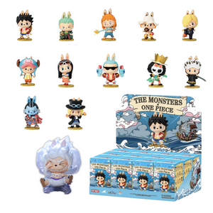 POP MART The Monsters: One Piece Series Figures Blind Box Sealed Case (12 Boxar)