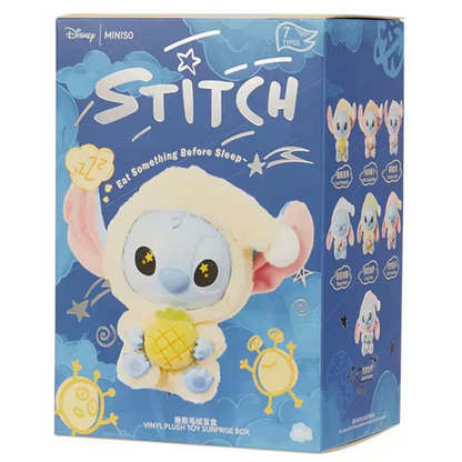 MINISO Disney Stitch: Eat Something Before Sleep Series Vinyl Plush Pendant Blind Box