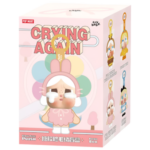POP MART: CRYBABY Crying Again Series Vinyl Face Plush Blind Box