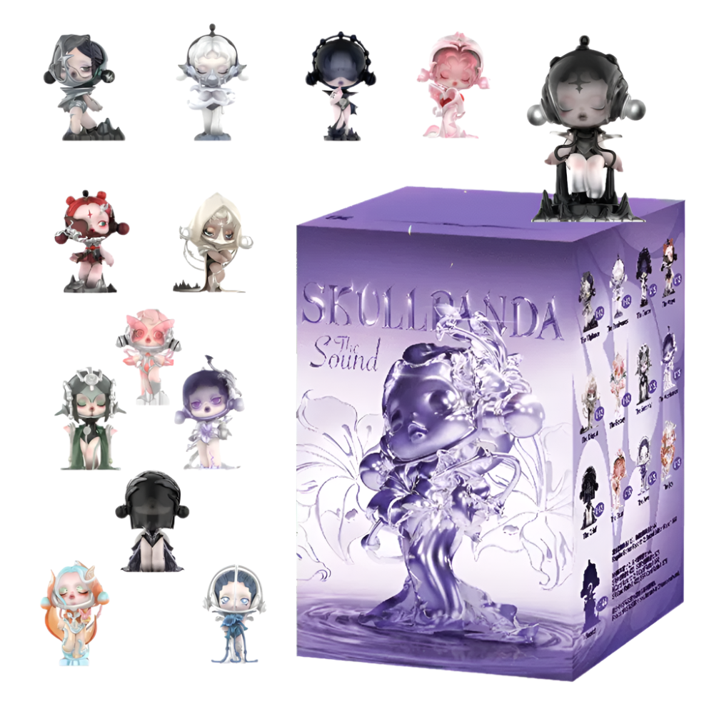 POP MART: SKULL PANDA The Sound Series Figures Blind Box