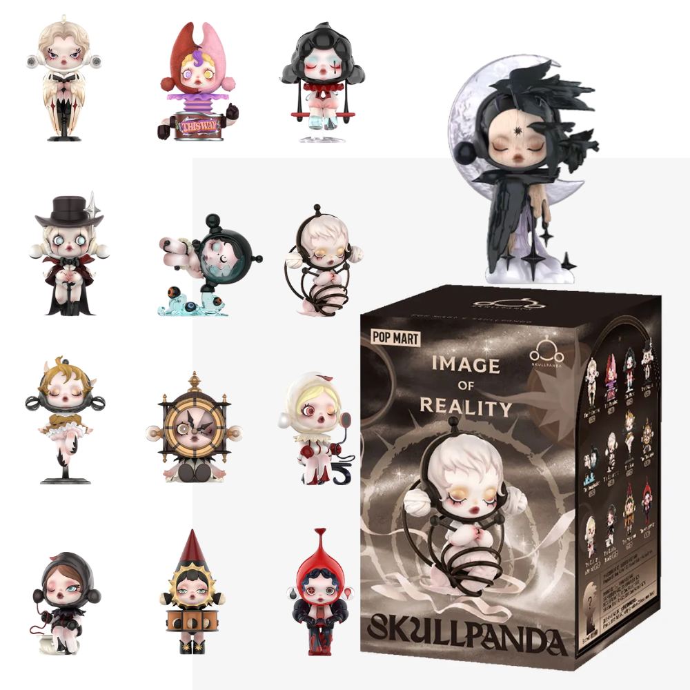 POP MART: SKULL PANDA Image Of Reality Series Figures Blind Box