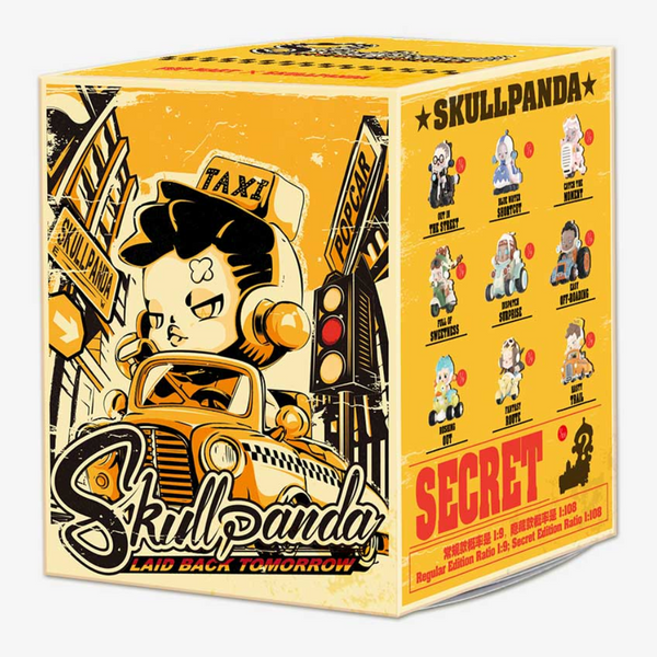 POP MART: SKULL PANDA Laid Back Tomorrow Series Blind Box POP MART: SKULL PANDA Laid Back Tomorrow Series Blind Box