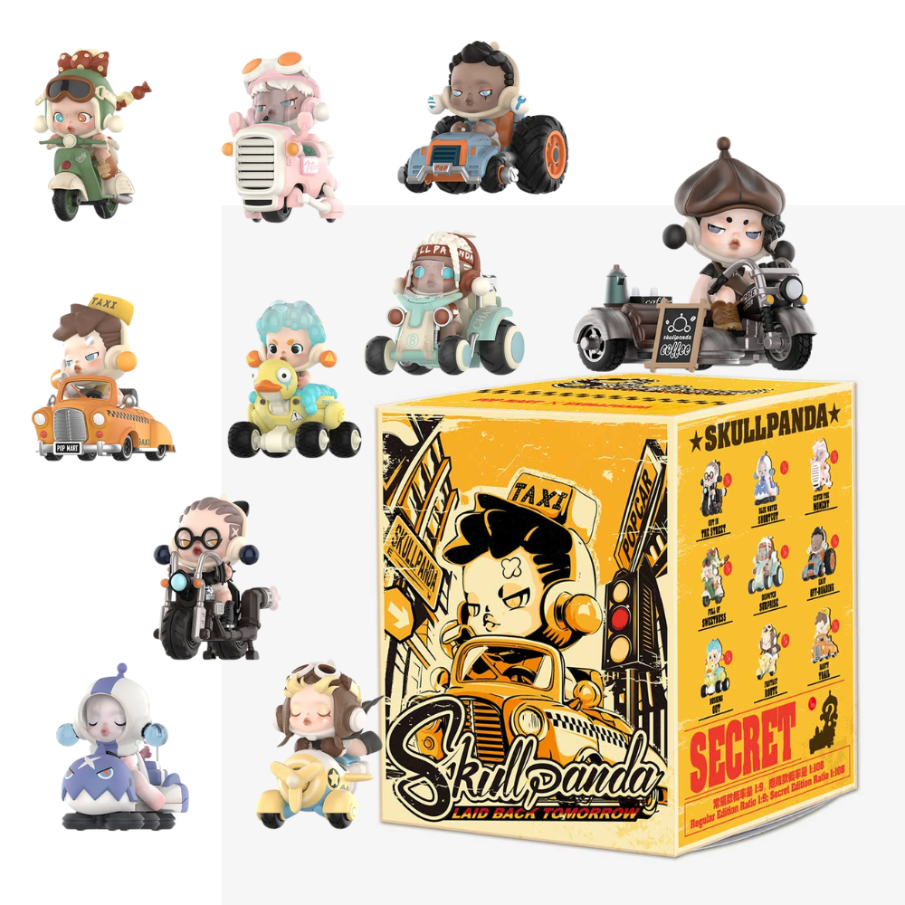 POP MART: SKULL PANDA Laid Back Tomorrow Series Blind Box