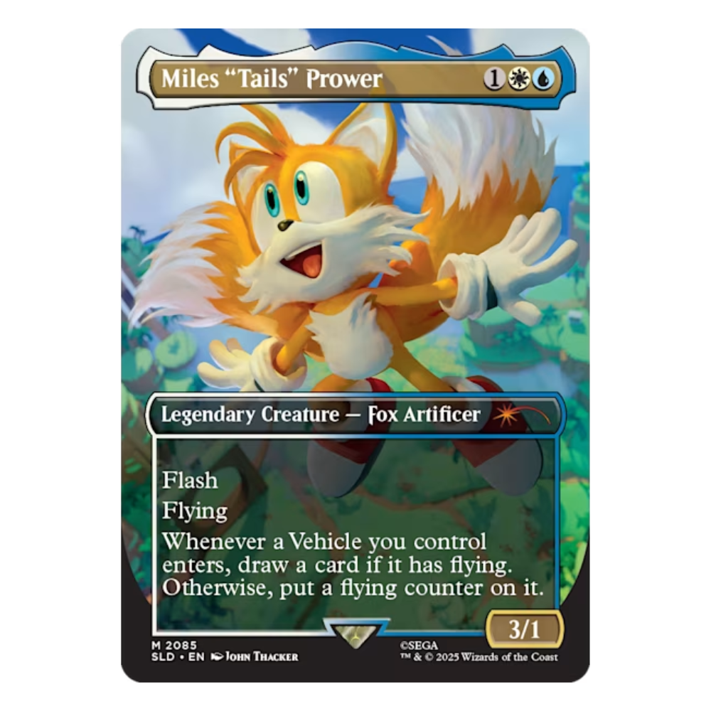 Magic The Gathering: Secret Lair x Sonic Friends & Foes (7 Cards) Magic The Gathering: Secret Lair x Sonic Friends & Foes (7 Cards)