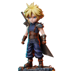 Final Fantasy VII: Q Version Cloud Strife Resin Statue - Senlintu Studio