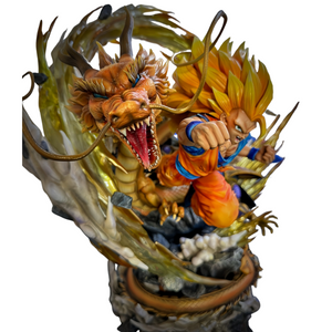 Dragon Ball: SS3 Goku Resin Statue - Dimmodel Studio