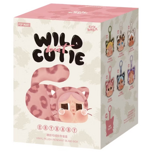 POP MART: CRYBABY Wild but Cutie Series Vinyl Plush Pendant Blind Box