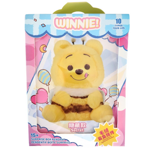 MINISO: Disney Winnie the Pooh Naughty Team Vinyl Plush Pendant Blind Box