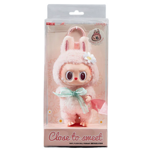 POP MART: LABUBU Mokoko Close to Sweet Vinyl Plush Pendant