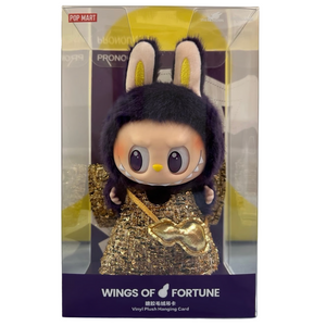 POP MART: LABUBU × PRONOUNCE Wings of Fortune Vinyl Plush Hanging Card