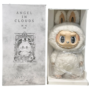 POP MART: The Monsters Labubu Zimomo Angel in Clouds Vinyl Doll