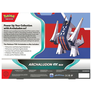Pokémon Scarlet &amp; Violet: Archaludon ex Collection Box (4 Pack) (ENG)
