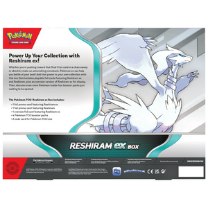 Pokémon Scarlet &amp; Violet: Reshiram ex Collection Box (4 Pack) (ENG)