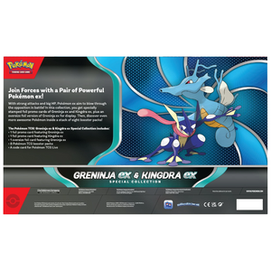 Pokémon Scarlet &amp; Violet: Greninja ex &amp; Kingdra ex Special Collection Box (8 Pack) (ENG)