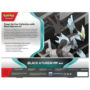 Pokémon Scarlet & Violet: Black Kyurem ex Collection Box (4 Pack) (ENG)
