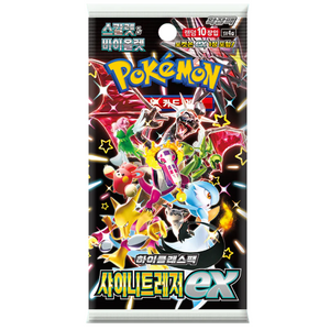 Pokemon Scarlet &amp; Violet: Shiny Treasure EX SV4a Booster Pack (10 Cards) (KOR)