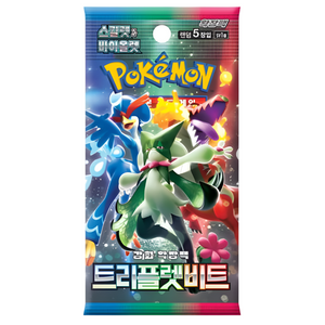 Pokemon Scarlet &amp; Violet: Triple Beat SV1a Booster Pack (5 Cards) (KOR)