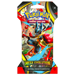 Pokémon Mega Evolution: Mega Evolution Sleeved Booster Pack (10 Kort) (ENG)